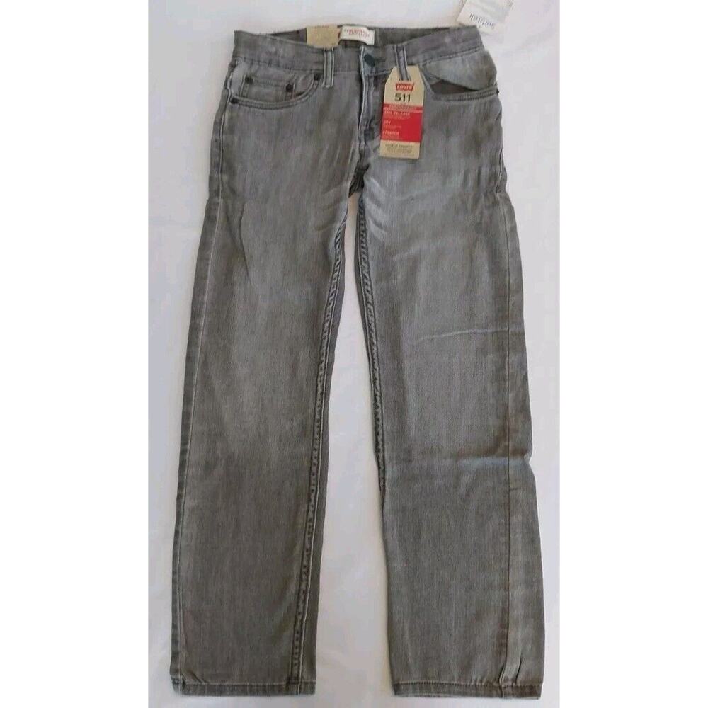 Levis 511 Jeans Boys Size 8 Regular 24” X 22” Adjustable Waist